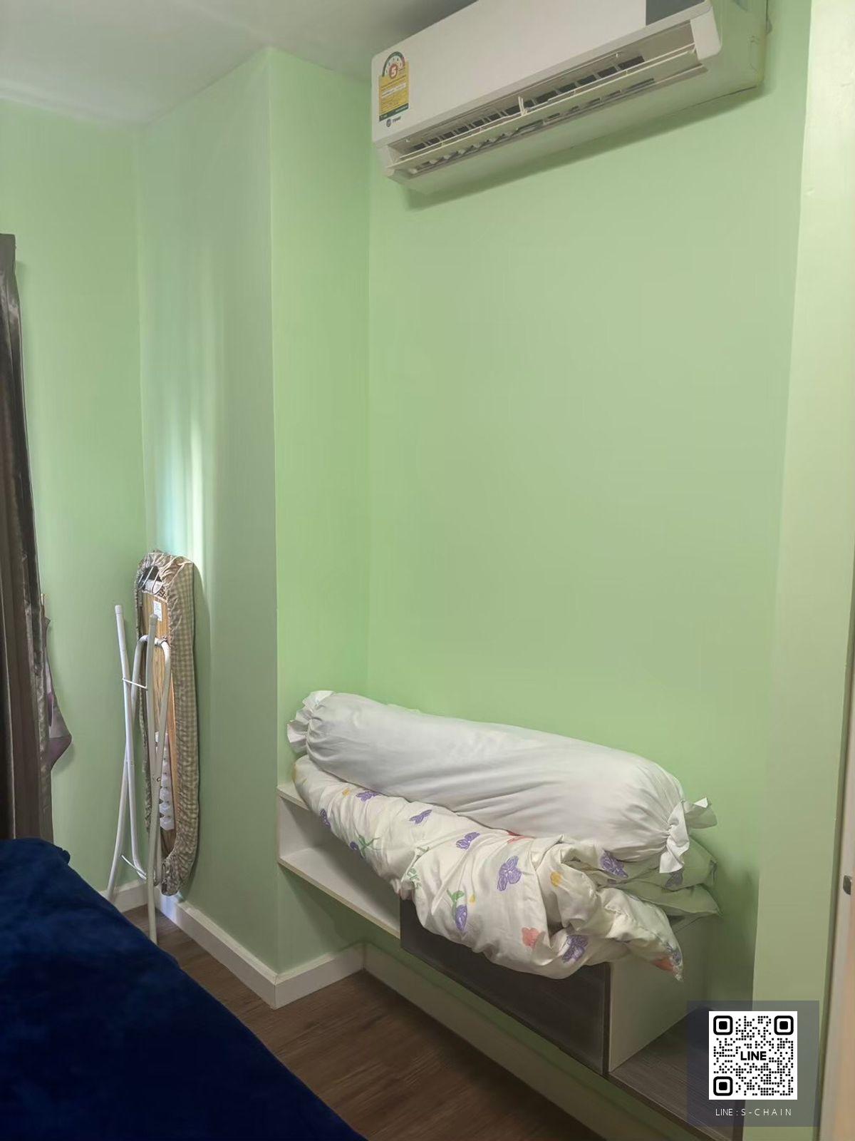 FOR RENT>> I Condo Salaya >> พื้นที่​ 27​ ตร.ม.​ ตึก A  ชั้น 2 ห้อง 1 Bed  เฟอร์นิเจอร์พร้อมเครื่องใช้ไฟฟ้าครบ #LV-MO1609