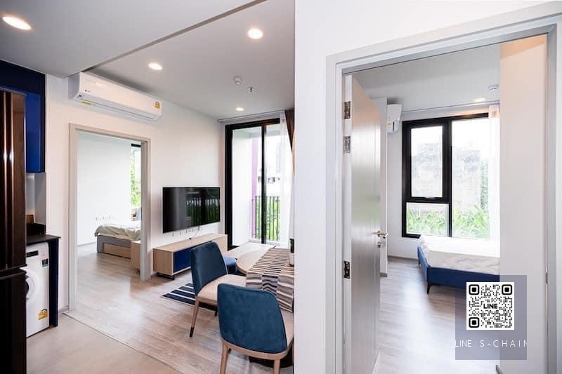 ⛅️💥For rent คอนโด ✦XT Ekkamai✦ ห้องสวย 🛌🚪มี 2 ห้องนอน ฝั่ง North ไม่ร้อน Fully furnished  #HF1893