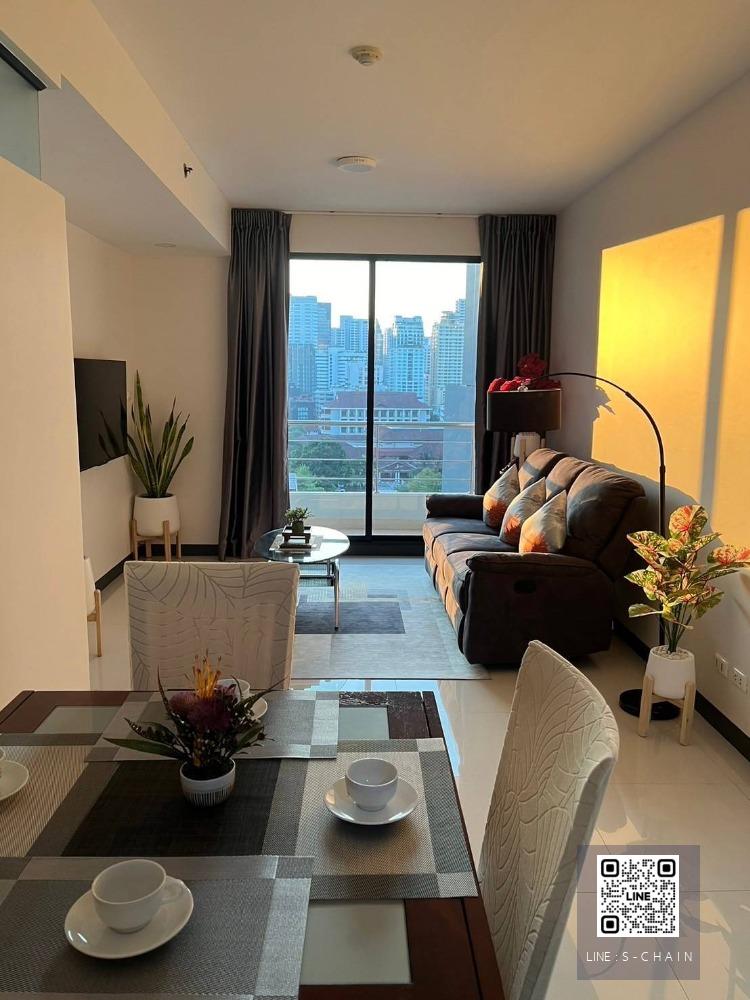 FOR RENT>> Supalai Premier Place Asoke>> ชั้น 12A 2 ห้องนอน คอนโดติดกับ มศว. ใกล้ MRT เพชรบุรี #LV-M095