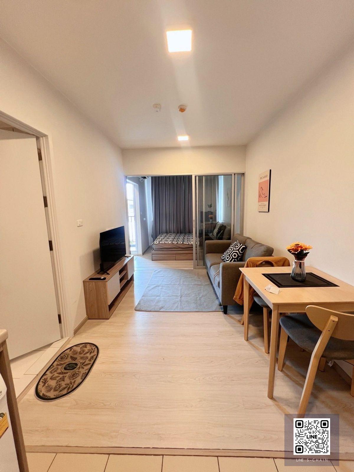 📢FOR RENT>> Plum Condo Sukhumvit 62 🎉ใกล้ทางด่วนเข้าเมืองและ BTS บางจาก 550 เมตร เดินทางสะดวก ชั้น 4 เฟอร์นิเจอร์ครบพร้อมเครคื่องใช้ไฟฟ้า #LV-MO2023