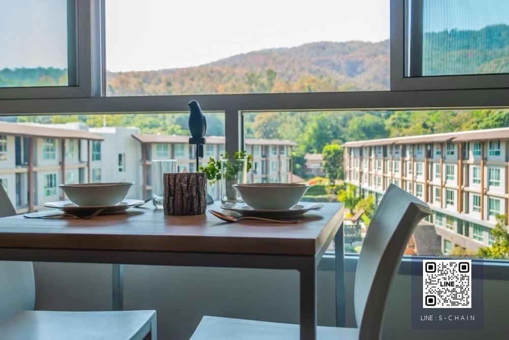 FOR RENT>> D Condo Campus Resort Chiangmai>> หลัง มช.ตรงประตูวิศวะ ชั้น 6 ตึก B #LV-M089