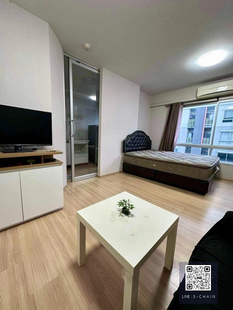 ❤️🎏FOR RENT>> Plum Condo Ladprao 101>>  ชั้น 4 ตึก C เฟอร์นิเจอร์+เครื่องใช้ไฟฟ้าครบ ใกล้ MRT ลาดพร้าว #LV-MO760