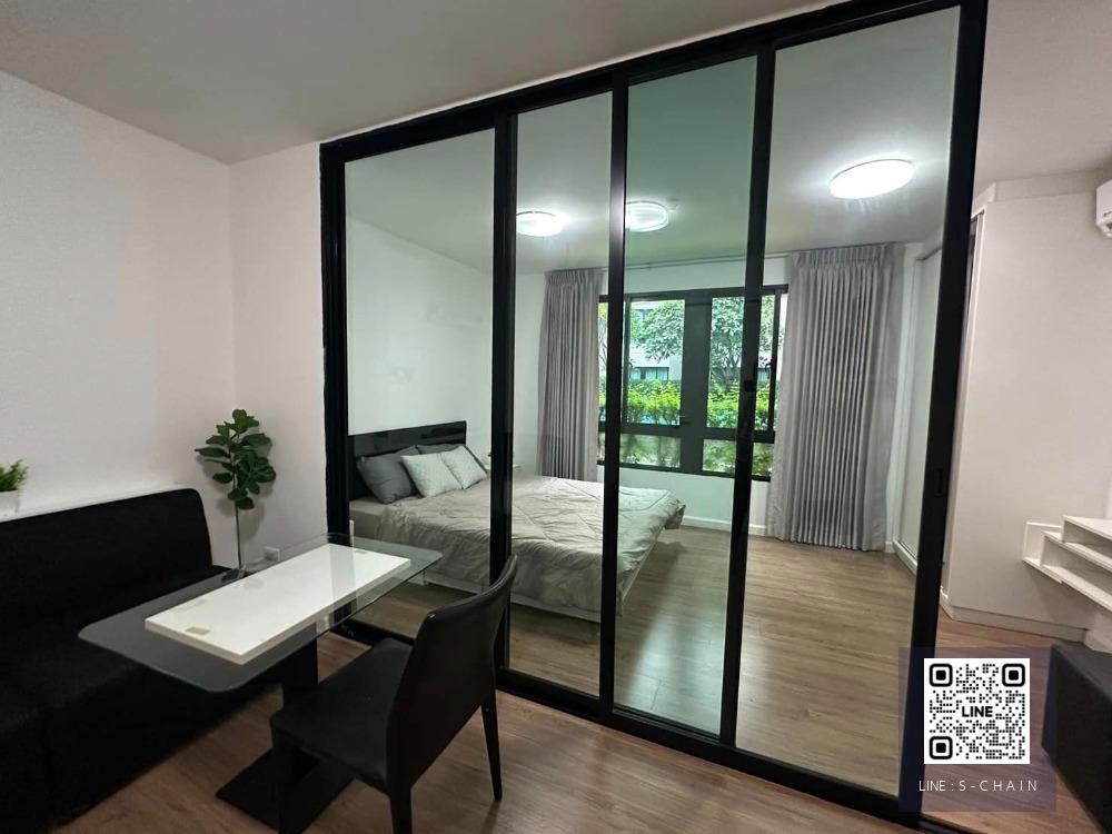 📢🌈FOR RENT>> I Condo Salaya 2 The Campus>> ชั้น 1 ขนาดห้อง 30 ตร.ม. เฟอร์นิเจอร์ตกแต่งครบ พร้อมอยู่ ใกล้ ม.มหิดล #LV-MO595