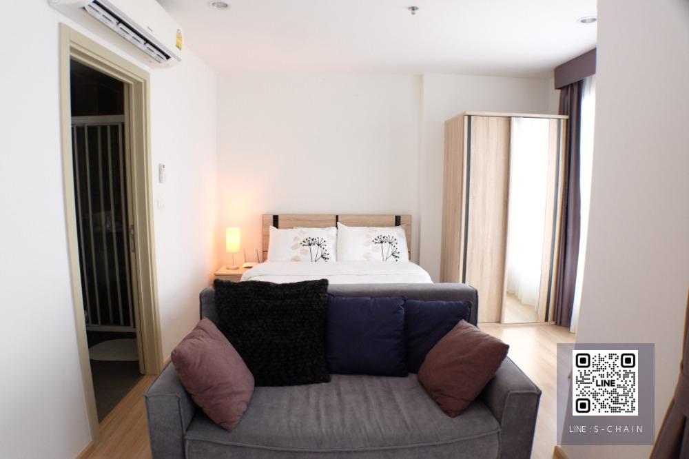 📢✨FOR RENT>> The Base Rama 9 - Ramkhamhaeng>> ห้อง Studio ขนาด 25 ตร.ม. ชั้น 35 เฟอร์นิเจอร์ พร้อมเครื่องใช้ไฟฟ้าครบ ใกล้ Food Land รามคำแหง #LV-MO709