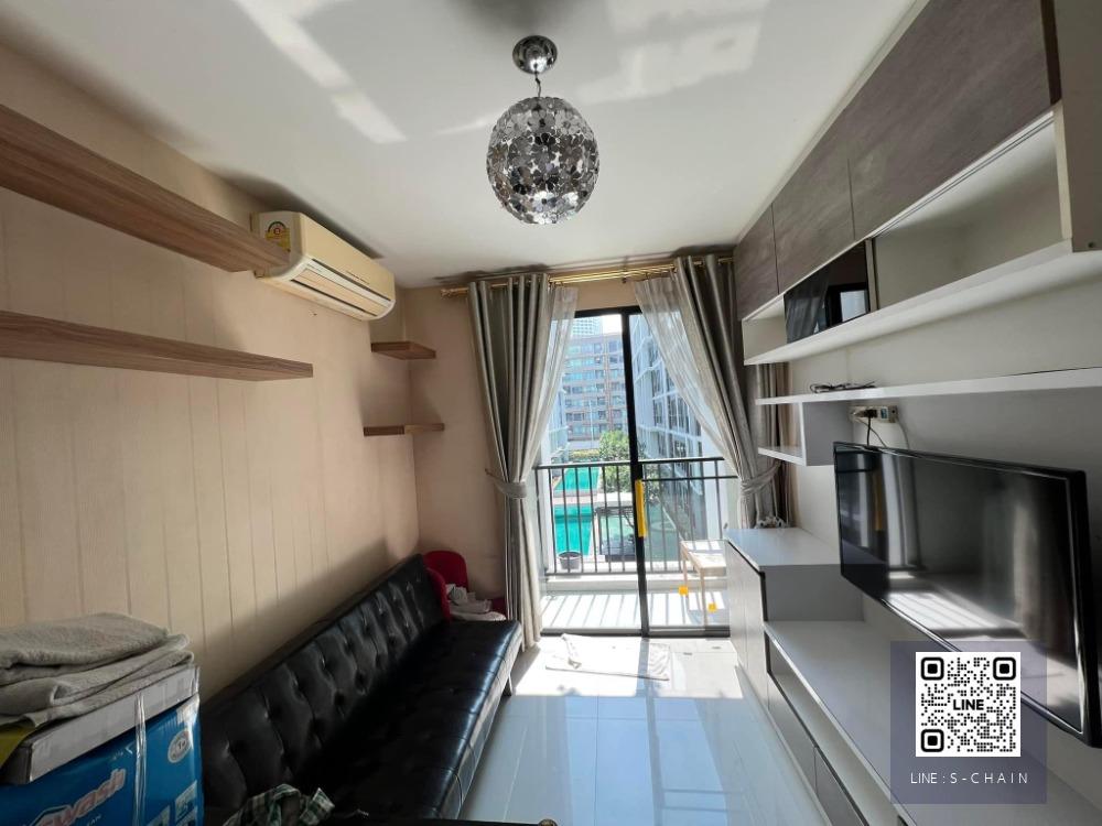 FOR RENT>> Metro Sky Ratchada>> ชั้น 3 ห้องวิวสระน้ำ ใกล้ ม.ราชฎัชจันทร์เกษม ใกล้ MRT ห้วยขวาง #LV-MO119