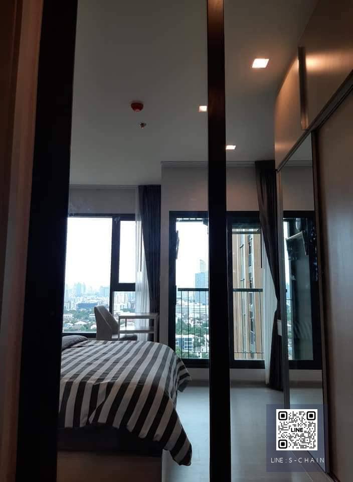 ☘️🎊FOR RENT>> Life Sukhumvit 62>> ห้อง Studio ขนาด 25 ตร.ม ชั้น 17 ทิศเหนือ วิวโล่ง เฟอร์นิเจอร์ครบ ใกล้ BTS บางจาก #LV-MO1061