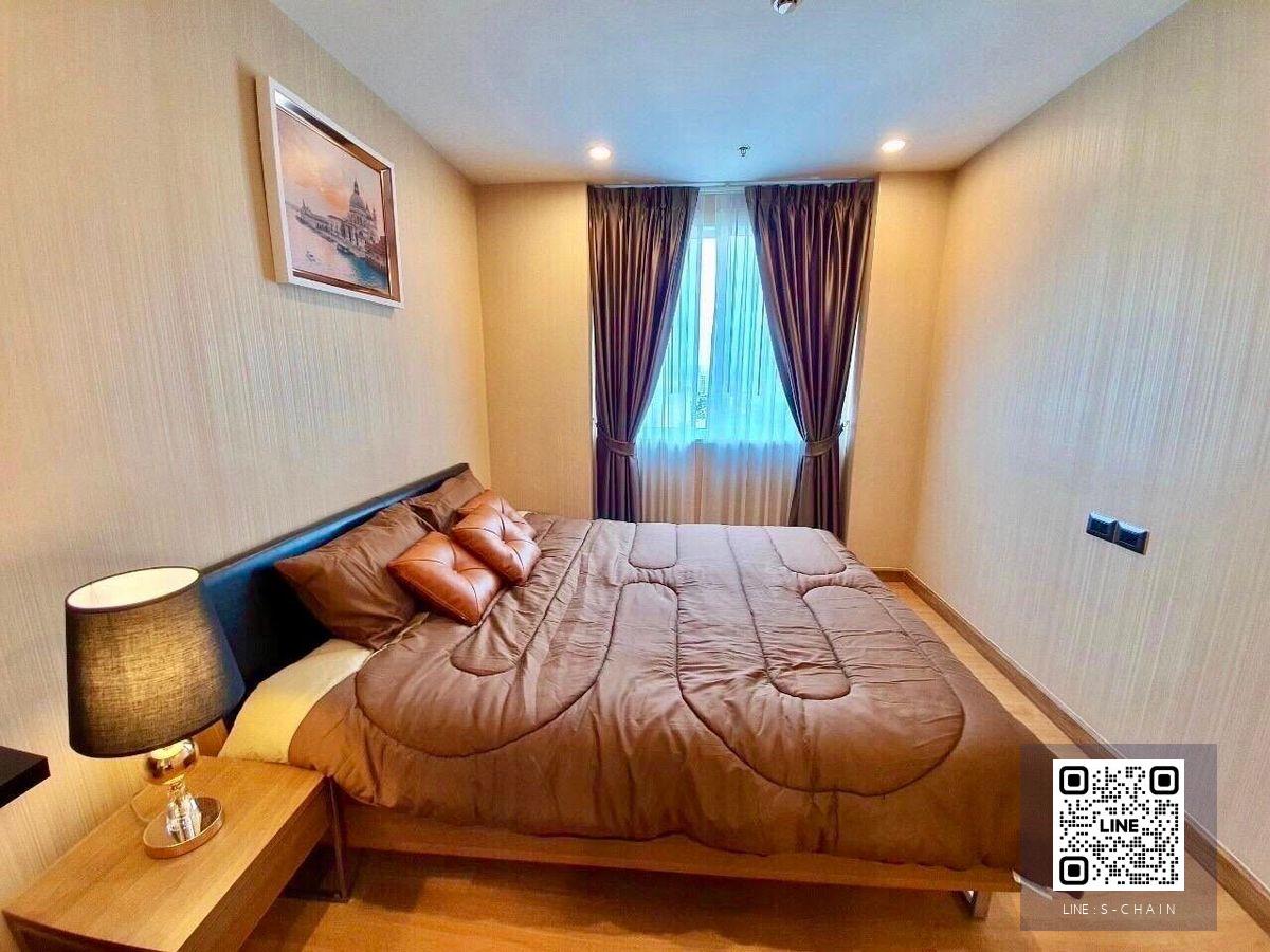 FOR RENT>> Supalai Wellington 1>> ทำเลใจกลางเมือง ใกล้ 📌MRT : สถานีศูนย์วัฒธธรรม ห้องกว้างขนาด 47 ตร.ม ชั้น 14 วิวสระว่ายน้ำ สวยโล่ง  แดดตอนบ่าย ห้องไม่ร้อน #LV-MO1758