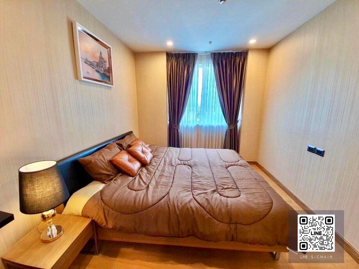 FOR RENT>> Supalai Wellington 1>> ทำเลใจกลางเมือง ใกล้ 📌MRT : สถานีศูนย์วัฒธธรรม ห้องกว้างขนาด 47 ตร.ม ชั้น 14 วิวสระว่ายน้ำ สวยโล่ง  แดดตอนบ่าย ห้องไม่ร้อน #LV-MO1758