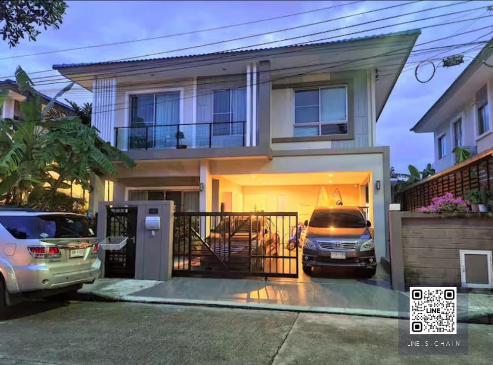 🔥🚩HOME FOR RENT>> The Plant Estique พัฒนาการ 38>> ใกล้ BTS สถานีอ่อนนุช และ Airport Link สถานีหัวหมาก ขนาด 50 ตร.ว 4 ห้องนอน บ้านสวย ตกแต่งครบพร้อมเฟอร์นิเจอร์ เครื่องใช้ไฟฟ้า ติดคลับเฮ้าส์ #LV-MO1030