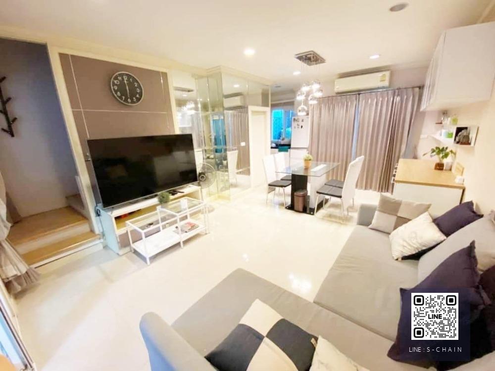 TOWN HOUSE FOR RENT>> บ้านกลางเมือง พระราม9>> เลียบมอเตอร์เวย์ เดินทางสะดวก ใกล้ Airport Link หัวหมาก #MO-1924