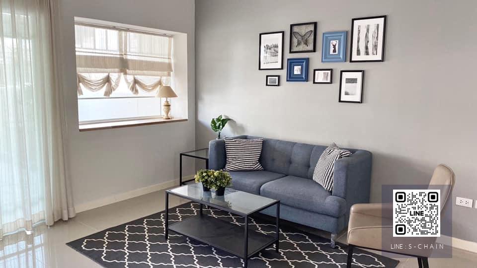 🌈TOWN HOME FOR RENT>> Indy 2 Bangna KM.7>> ทาวน์โฮม 2 ชั้น ขนาด 90 ตร.ม 2 ห้องนอน บ้านสวย แต่งครบ พร้อมอยู่ #LV-MO1354