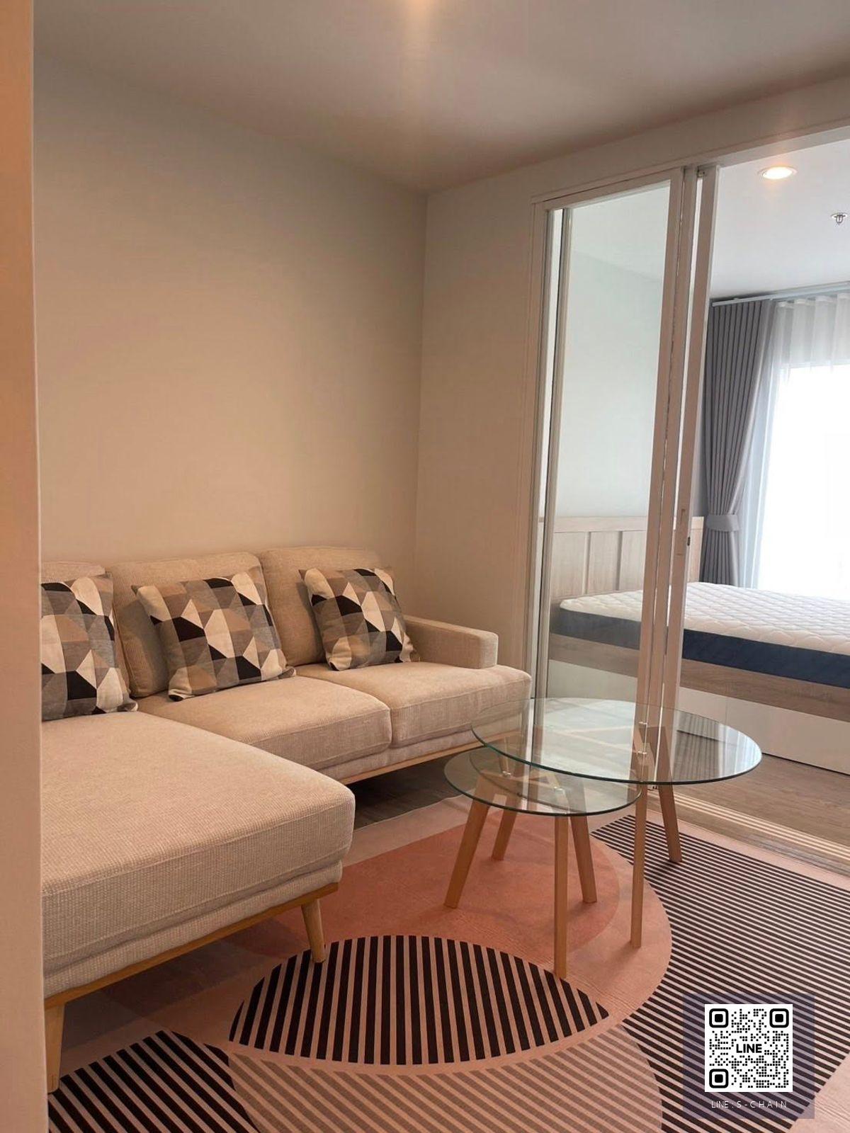 FOR RENT 📢🌈Regent Home Bangna ⭐ ห้องตกแต่งสไตล์มูจิ ให้ความเรียบ สุขุม สงบ ชั้น 11 มองวิวได้ระดับสายตา โล่งโปร่ง อาคาร B ติดถนนสรรพาวุธ แยกบางนา ใกล้ BTS บางนา เพียง 400 เมตร #LV-MO1821