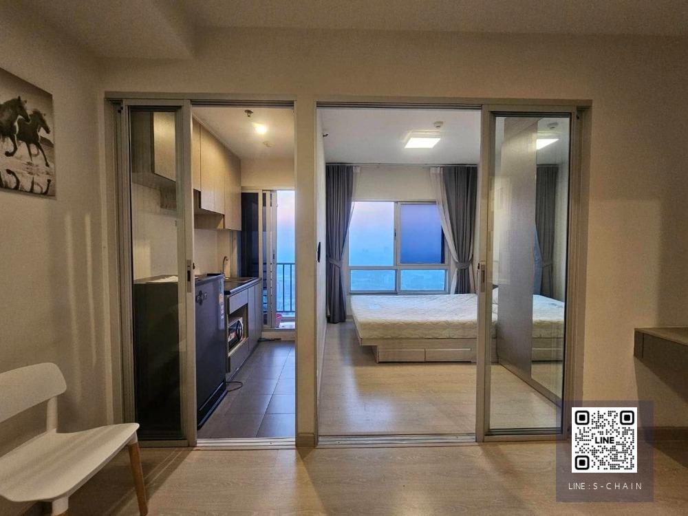 🍀FOR RENT>> Nich ID @Pakkret Station>> 28 ตาราง ชั้น 35 เฟอร์นิเจอร์ครบ พร้อมเครื่องใช้ไฟฟ้า ใกล้ BTS ห้าแยกปากเกร็ด #LV-MO1237