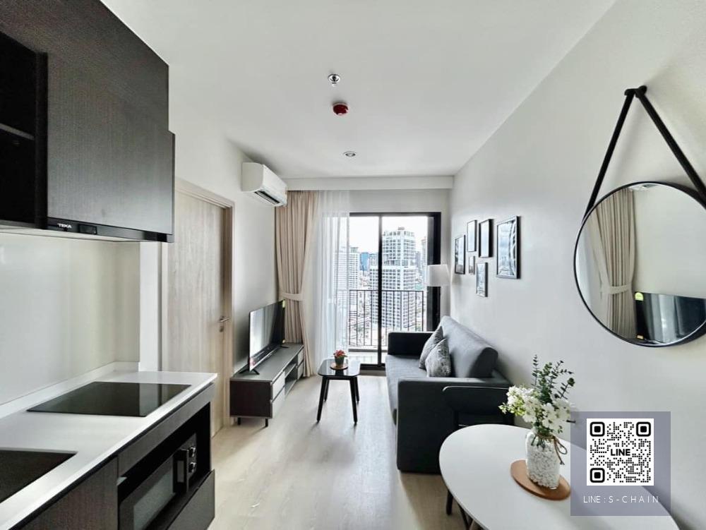 💛🌈FOR RENT>> Nue Noble Ratchada - Ladprao>> ห้องใหม่ เฟอร์นิเจอร์ใหม่ ชั้น 27 วิวดีมาก สวยเห็นพระอาทิตย์ตก ห้องเป็นส่วนตัว  ติด MRT ลาดพร้าว Interchange #LV-MO625