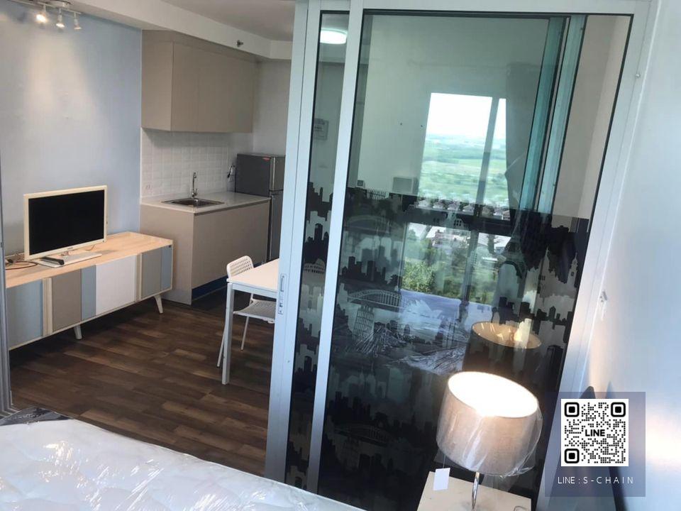 คอนโด ให้เช่่า>> A Space Me Bangna >> ใกล้ Mega บางนา> ขนาดห้อง 25.25 ตร.ม. ชั้น 21 #MO-1438