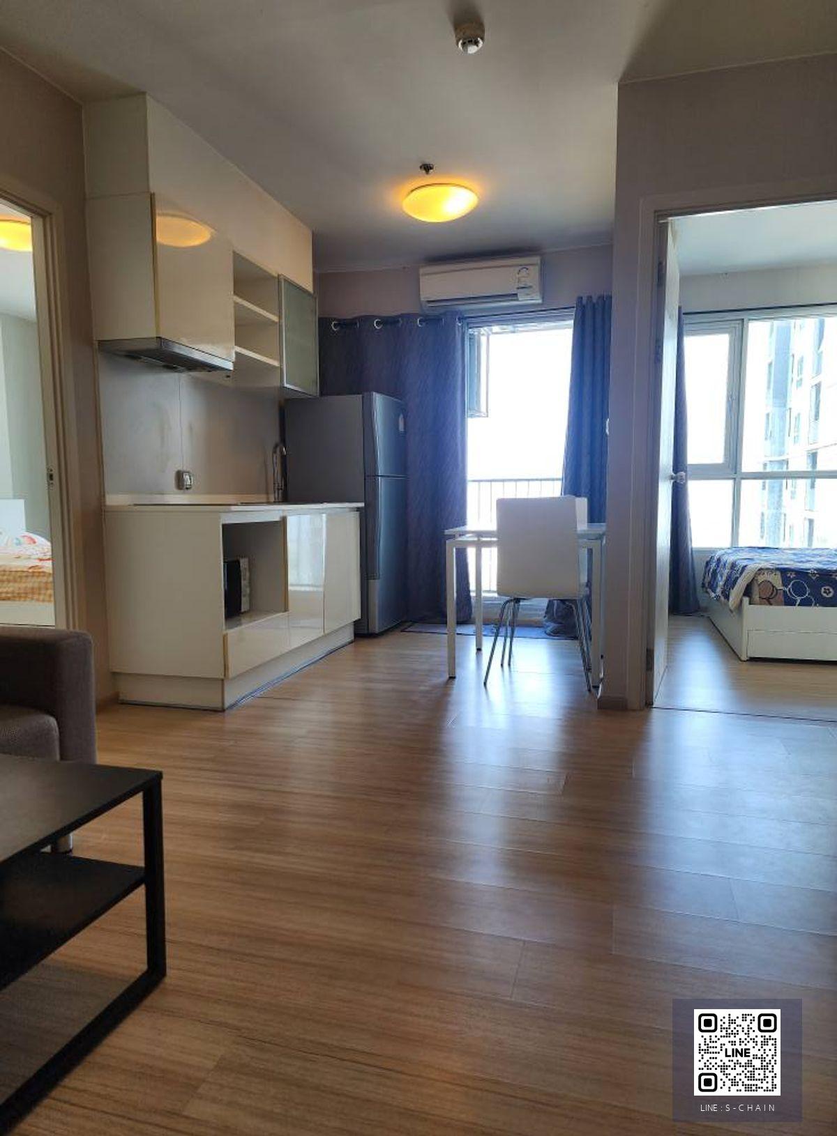 FOR RENT>> Fuse Sense\  Bangkhae>> 2 ห้องนอน ชั้น 20 วิวสวย โล่ง เฟอร์นิเจอร์พร้อมเครื่องใช้ไฟฟ้าครบ ประตู Digital Door Lock ใกล้ BTS บางหว้า #LV-MO1730