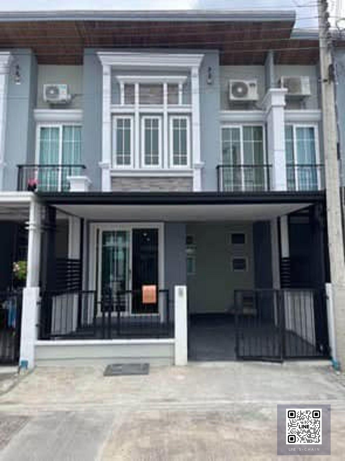 📢TOWN HOME FOR RENT>> 🏡Golden Town 3 Bangna - Suanluang 🌷ทาวน์โฮม 2 ชั้น 4 ห้องนอน เฟอร์นิเจอร์พ้อมเครื่องใช้ไฟฟ้า สิ่งอำนวยความสะดวกมีให้ครบครัน ใกล้ Mega บางนา #LV-MO1551