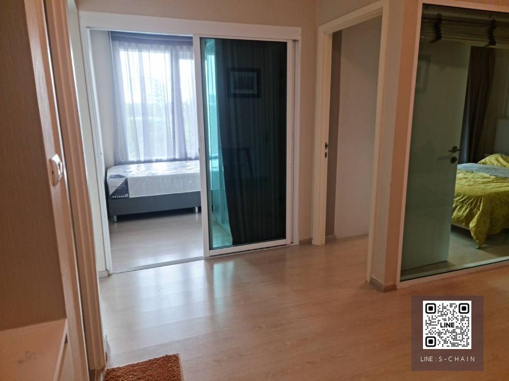 💕FOR RENT>> Chapter One Eco Ratchada - Huaikwang>> ใกล้ MRT ห้วยขวาง ตึก E ชั้น 2 เฟอร์นิเจอร์ครบ 2 นอน ห้องมุม #LV-MO1244