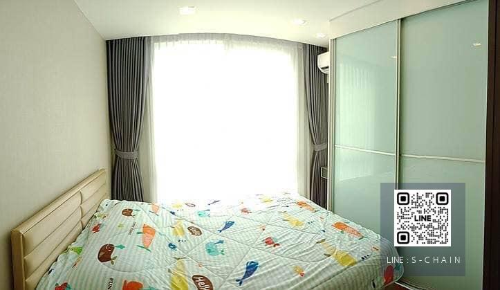 FOR RENT>> The Metropolis Samrong Interchange>> ชั้น 12A ขนาด 35 ตร.ม ติด BTS สำโรง ตึก A วิวสวน ทิศใต้ #LV-MO1352