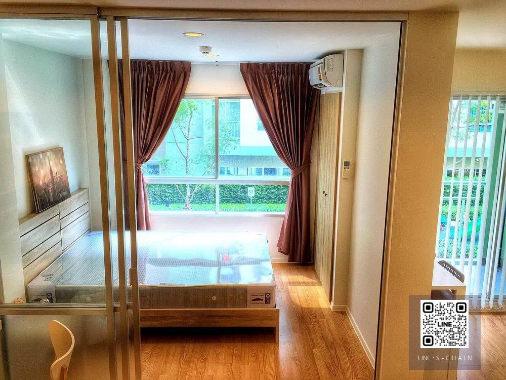 🌈🌟 For rent คอนโด ✦Lumpini Ville On Nut 46 ✦ ชั้น 2 วิวสวน เฟอร์ครบ⚡️⚡️#HF1475