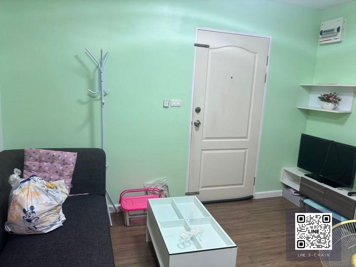 FOR RENT>> I Condo Salaya >> พื้นที่​ 27​ ตร.ม.​ ตึก A  ชั้น 2 ห้อง 1 Bed  เฟอร์นิเจอร์พร้อมเครื่องใช้ไฟฟ้าครบ #LV-MO1609