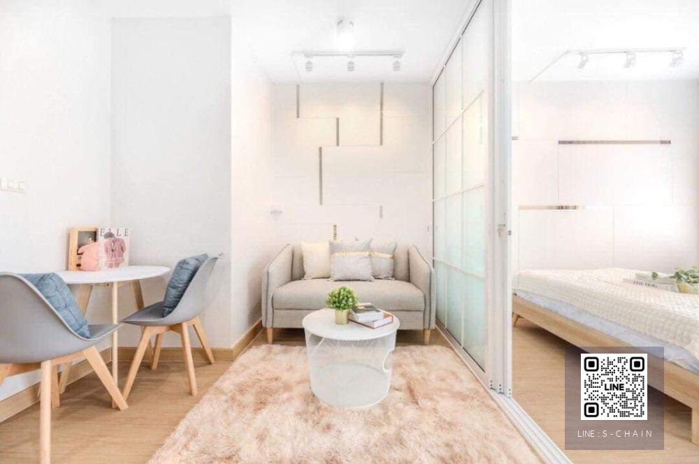 🌺🎉FOR RENT>> IRIS Avenue Ladkrabang>> ห้องใหญ่ ขนาด 28 ตร.ม. ชั้น 3 ตึก 2 ห้องตกแต่งสวย มินิมอล #LV-MO942