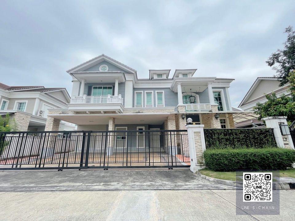 🌈🏡For rent บ้านเดี่ยว✦ บ้านนาราสิริ บางนา  ✦ โครงการสวย บ้านตกแต่งด้วยเฟอร์ที่หรูหรา✨ พร้อมเข้าอยู่😊 #HF422