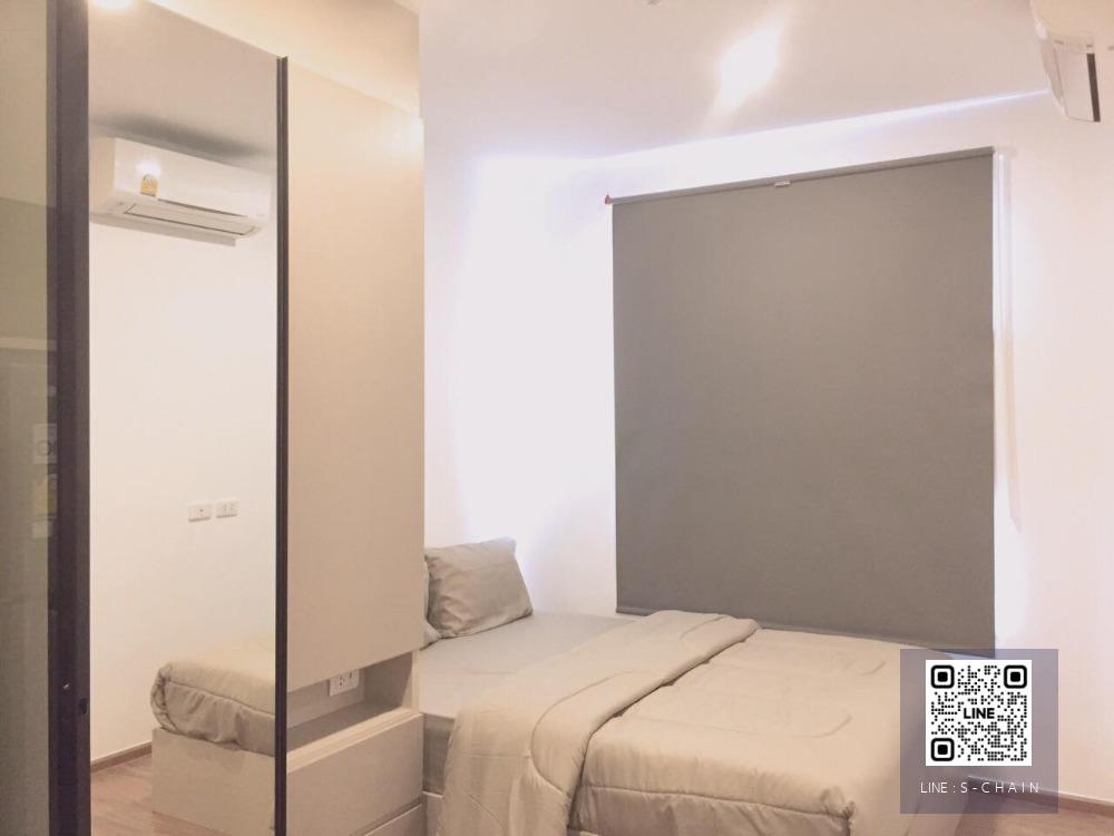 FOR RENT>> The Origin Ram 209 Interchange>> ห้อง 1 Bed Plus   ชั้น 2 เฟอร์นิเจอร์ครบพร้อมเครื่องใช้ไฟฟ้า ใกล้รถไฟฟ้าสายสีชมพู และ รถไฟฟ้าสายสีส้ม สถานีมีนบุรี #LV-MO225