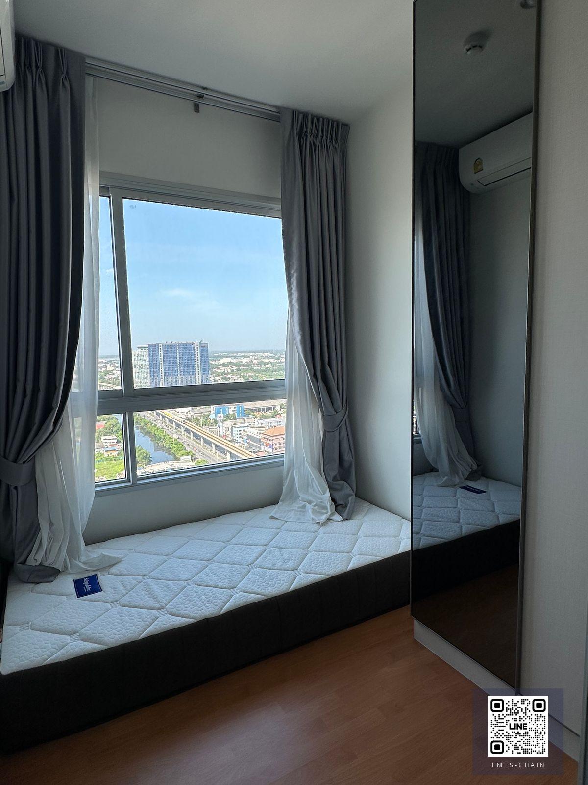 🌺✨FOR RENT>> The President Sukhumvit - Samutprakan ⭐ชั้น26 ขนาดห้อง 35 ตร.ม เฟอร์นิเจอร์ครบพร้อมเครื่องใช้ไฟฟ้า ติด BTS แพรกษา #LV-MO2053