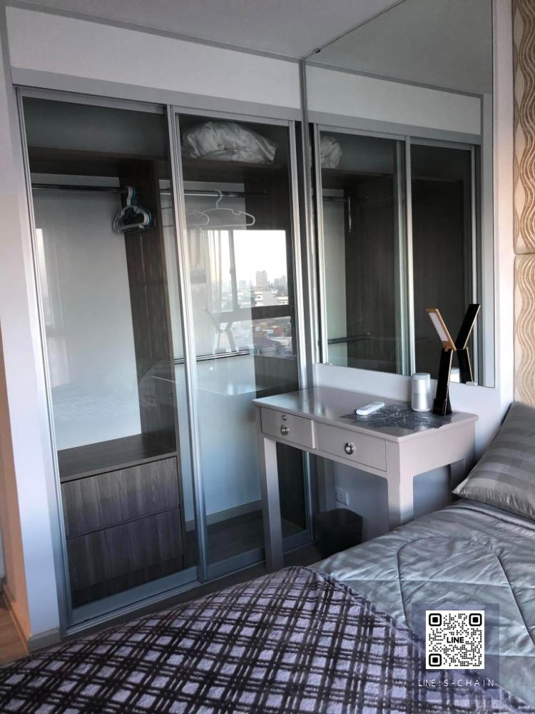 🔔🌺FOR RENT>> The Parland Charan - Pinklao>> อาคาร C ชั้น 10 ขนาดห้อง 30 ตร.ม. ติด MRT บางยี่ขัน เฟอร์นิเจอร์และเครื่องใช้ไฟฟ้า ครบ ฟรี wifi #LV-MO984