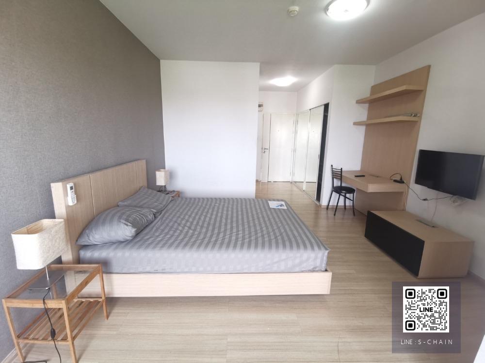 🍀FOR RENT>> A Space Sukumvit 77>> ห้อง Studio ขนาด31ตรม.ชั้น7 ตึกC 📍เฟอร์นิเจอร์เครื่องใช้ไฟฟ้าครบครัน #LV-MO1132