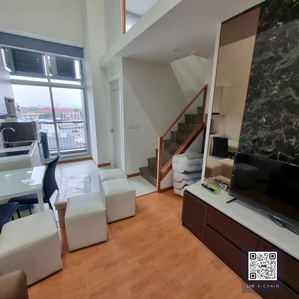 FOR RENT>> The President Sukhumvit - Samutprakarn>> ห้อง Duplex ขนาด 34 ตร.ม. ชั้น 6 ใกล้ BTS แพรกษา #LV-MO343