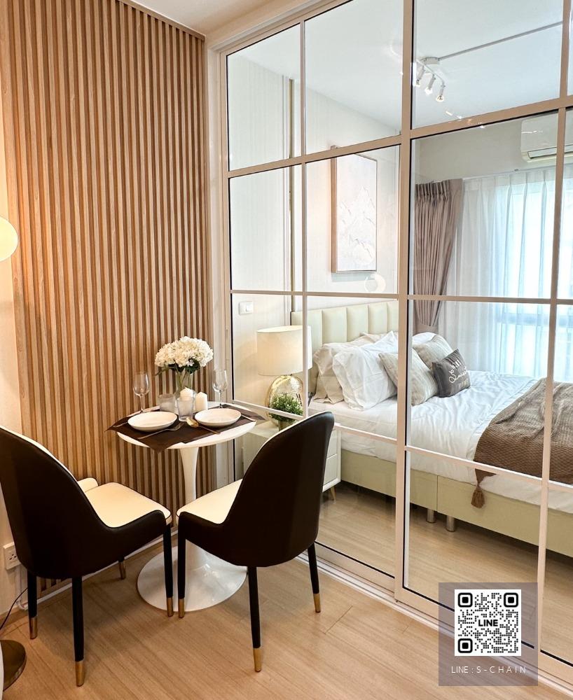 🍀🌈FOR SALE>> Unio Charan 3>> ตึก H ชั้น 7 ห้องสวย ตกแต่งเฟอรนิเจอร์ครบ ภายในโครงการบรรยาด เงียบสงบ เดินทางสะดวก ใหล้ MRT ท่าพระ /ม.สยาม #LV-MO958