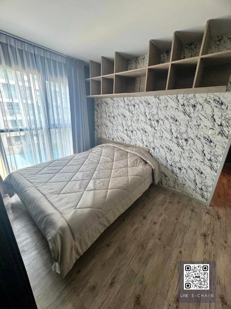 FOR RENT>> Aspen Condo Lasalle>> ห้องสวยตกแต่งเฟอร์นิเจอร์ Built-in ชั้น 4 วิวสระ เยื้อง รพ.ศิครินทร์ ใกล้ MRT ศรีลาซาล #LV-MO211