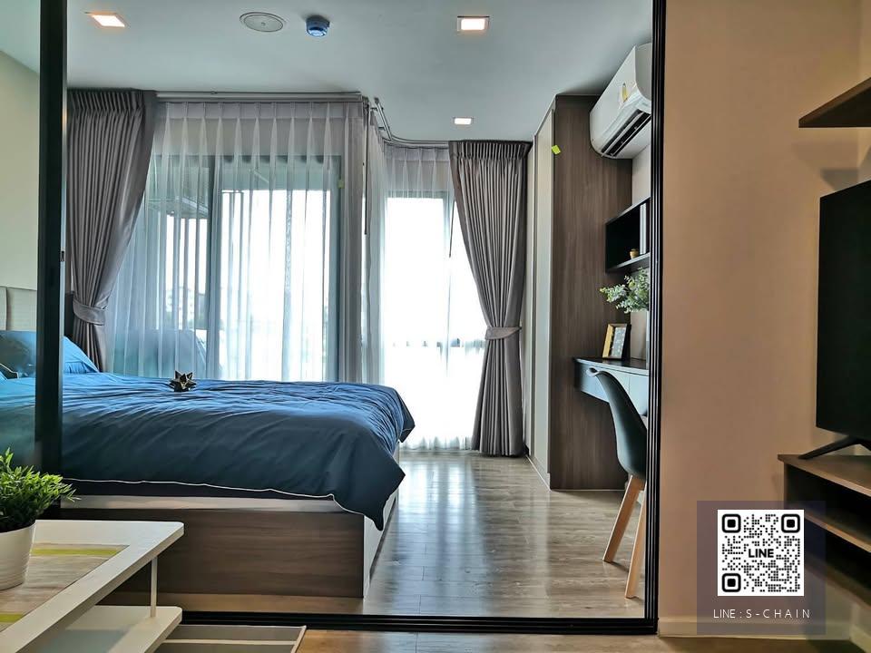 🎉FOR RENT>> Kave Town Space Rangsit - BU>> ห้องขนาด 24 ตร.ม. อาคาร D ชั้น 2 เฟอร์นิเจอร์ built-in พร้อมเครื่องใช้ไฟฟ้าครบ ใกล้ ม.กรุงเทพ #LV-MO1400