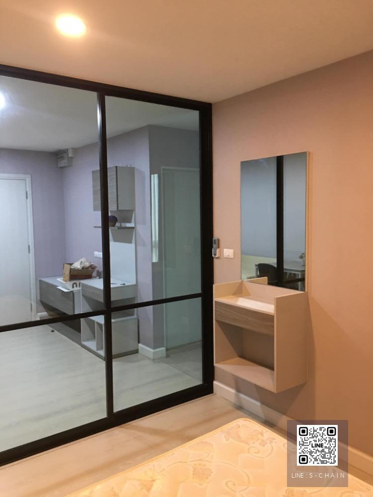 FOR RENT>> The Cube Plus Minburi>> ห้องชั้น 2 วิวสระ เฟอร์นิเจอร์ครบ พร้อมอยู่ ติดรถไฟฟ้าสายสีชมพู ติดถนนใหญ่ เดินทางสะดวก #LV-MO170