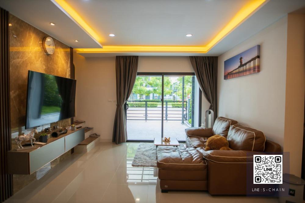 🌈🏡For rent ✦บ้านทาวน์โฮม Pleno สุขุมวิท-บางนา 2✦ บ้านสวยมากก ตกแต่งหรูหรามีพื้นที่สวน☀️🌳 พร้อม 2 ที่จอดรถ  #HF1153