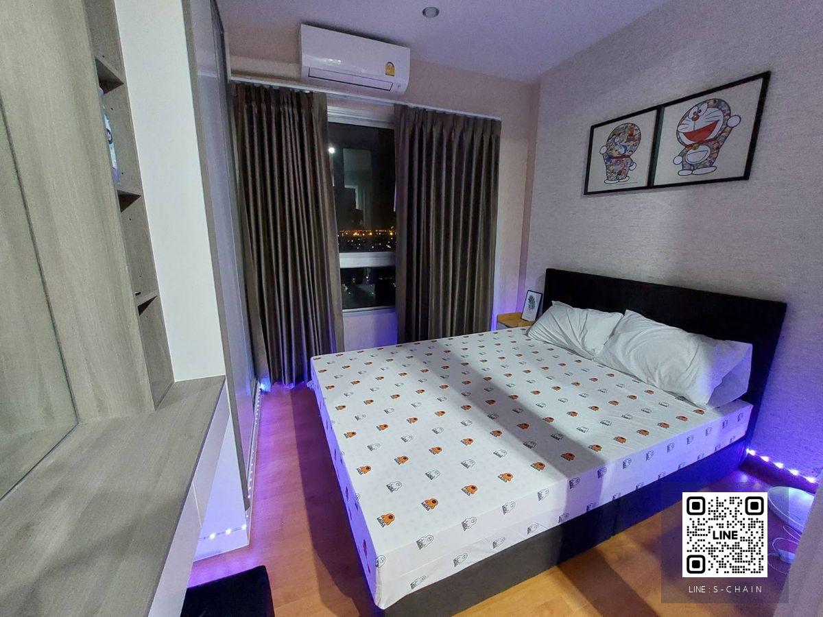 FOR RENT 📢The President Sukhumvit - Samutprakan 🌟ชั้น 22 ขนาดห้อง 27 ตร.ม เฟอร์นิเจอร์พร้อมเครื่องใช้ไฟฟ้าครบ เดินทางสะดวก ติด BTS แพรกษา  #LV-MO1693