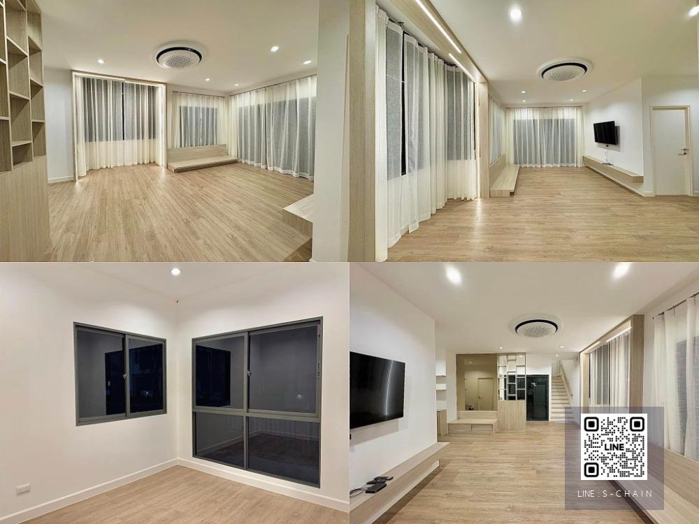 🏠🍀HOME FOR RENT>> หมู่บ้านสราญสิริ ศรีวารี2>> บ้านน่ารักๆ สไตล์ Urban Farmhouse พื้นที่ใช้สอย 160 ตร.ม  ตกแต่งสวย 3 ห้องนอน ใกล้สามบินสุวรรณภูมิ #LV-MO962