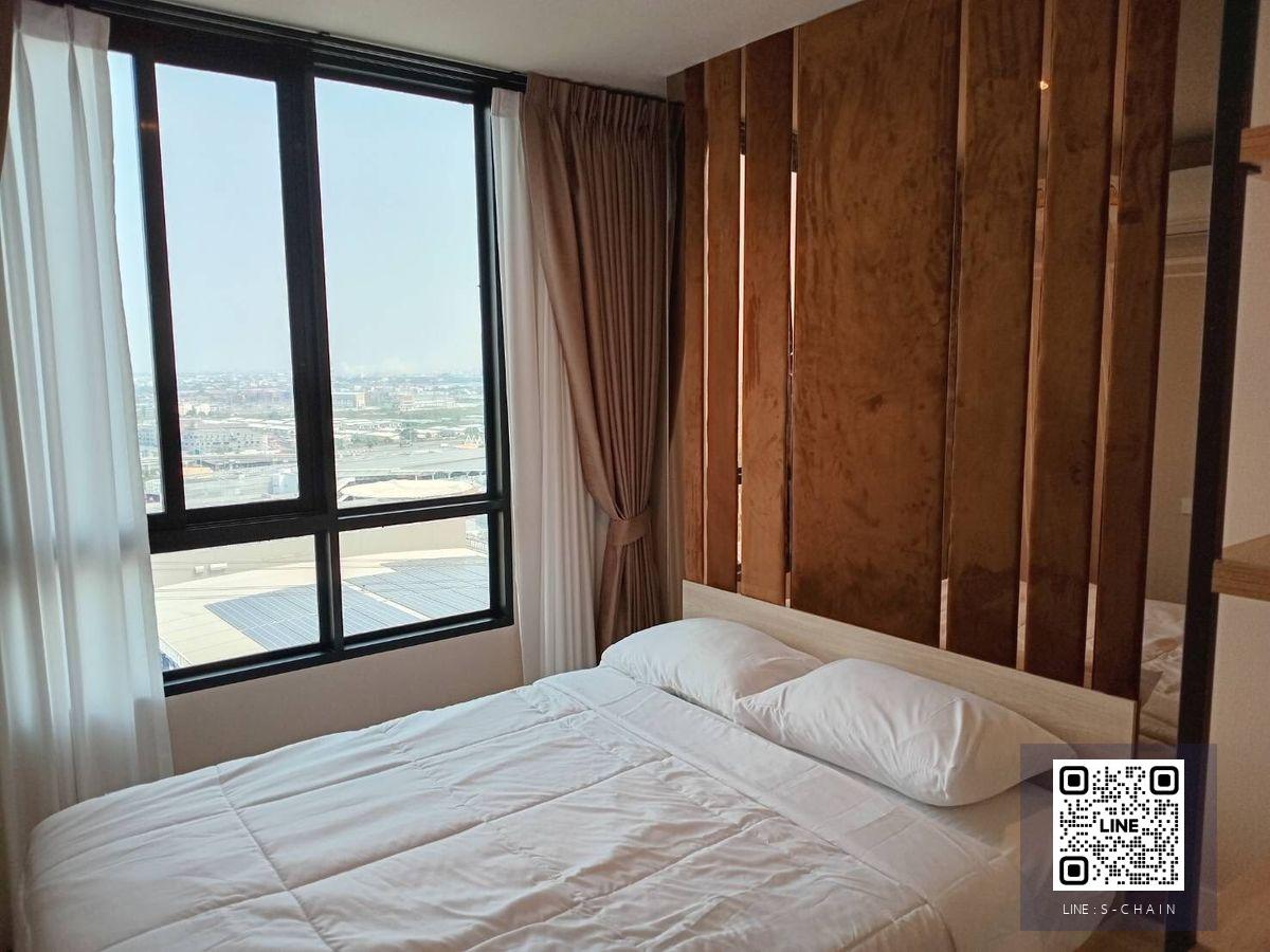 📢🔥FOR RENT ✨Noble Nue Mega Plus Bangna>> ห้องทิศตะวันออก แดดเช้าไม่ร้อน  ห้องสวย วิวดี ชั้น 22 ห้องมุม 2 ห้องนอน เฟอร์นิเจอร์ตกแต่งครบ #LV-MO1716