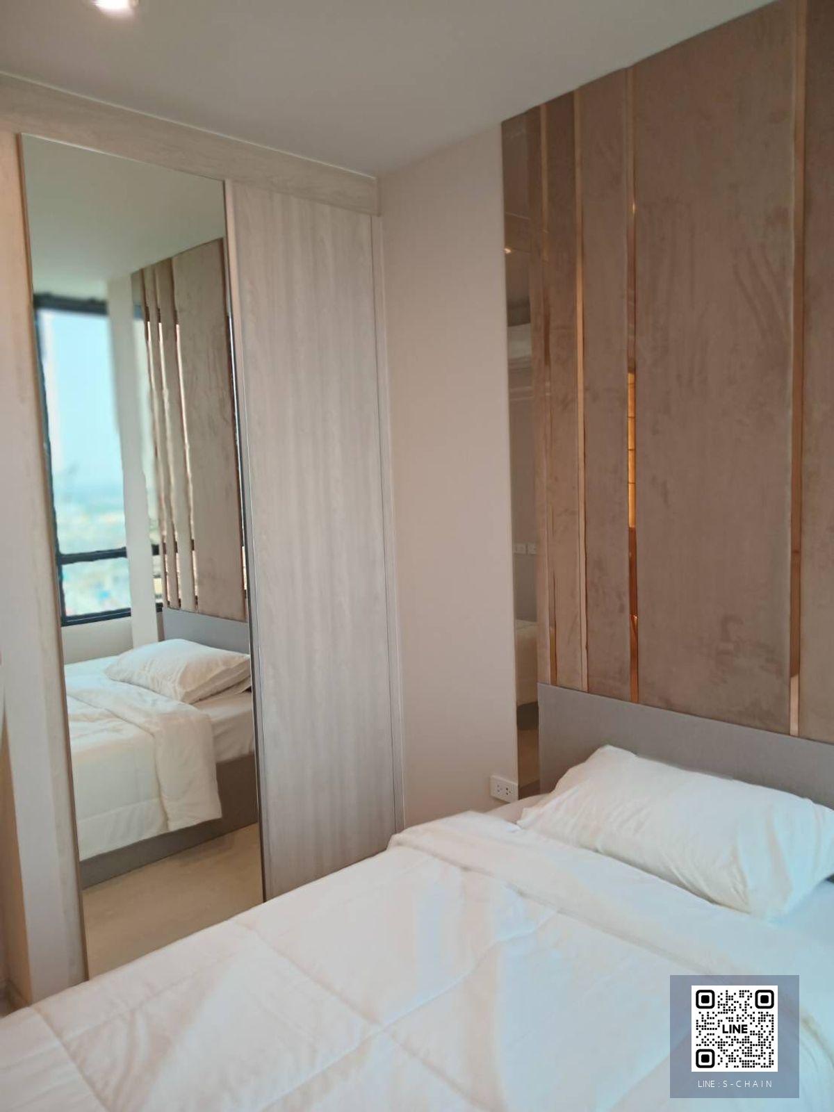 📢🔥FOR RENT ✨Noble Nue Mega Plus Bangna>> ห้องทิศตะวันออก แดดเช้าไม่ร้อน  ห้องสวย วิวดี ชั้น 22 ห้องมุม 2 ห้องนอน เฟอร์นิเจอร์ตกแต่งครบ #LV-MO1716