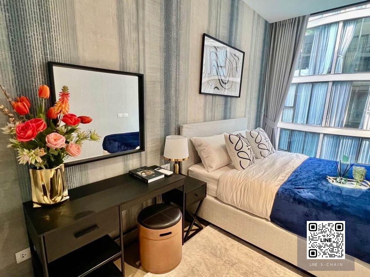 🌺📢FOR RENT>> FYNN Asoke ⭐ใกล้รถไฟฟ้า BTS อโศก และสวนเบญจกิติแบบเดินไปได้สบาย 2 ห้องนอน ชั้น 5 ขนาดห้อง 57 ตร.ม ห้องสวย แต่งครบ #LV-MO1940