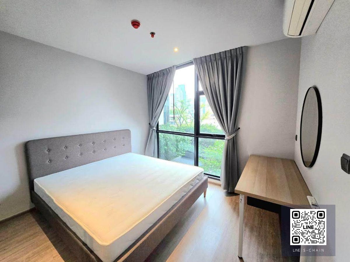 🎉🔥FOR RENT>> Rhythm Ekkamai 📢ห้อง 1 Bed วิว Pocket Garden ไม่ร้อน ลมเย็นสบาย ชั้น 8 ห้องตกแต่งใหม่ เฟอร์นิเจอร์อิเกียเครื่องใช้ไฟฟ้าครบ ใกล้ BTS เอกมัย #LV-MO2032