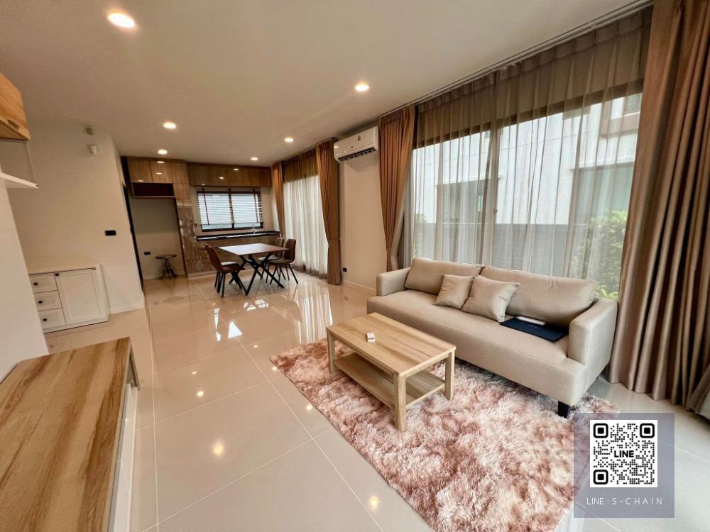 HOME FOR RENT>> หมู่บ้าน บุราสิริ กรุงเทพกรีฑา>> บ้านเดี่ยว 2 ชั้น ขนาด 70.9 ตร.ว. ทำเลดี ใกล้รร.นานาชาติ ไบรท์ตัน คอลเลจ เพียง 900 ม. #LV-MO379