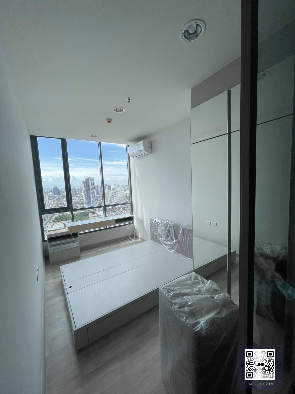 📢FOR RENT>> Niche Pride Taopoon Interchange  🌺28 sqm ชั้น 29 ทิศเหนือ ไม่ร้อน 1 ห้องนอน  floor to celling 2.7 ม. ทำให้โปร่งสบาย #LV-MO1452