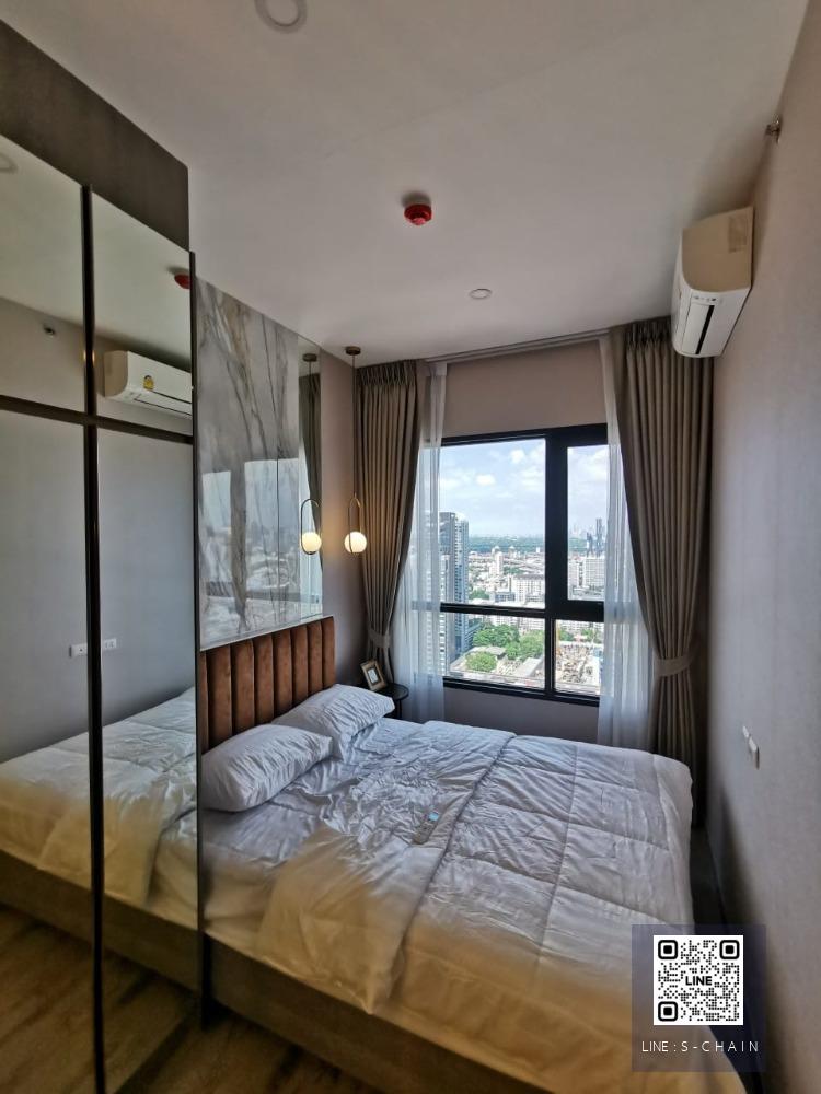 FOR RENT>> Knightsbridge Prime Onnut>> 28 ตร.ม. ชั้น 36 วิวแม่น้ำ เฟอร์นิเจอร์ พร้อมเครื่องใช้ไฟฟ้าครบ ใกล้ BTS อ่อนนุช #LV-MO230