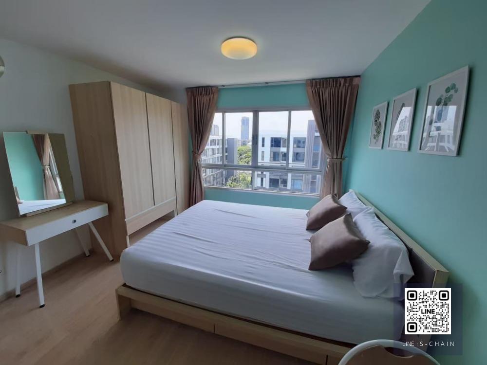 🌈❄️FOR RENT>> Elio Del Ray Sukhumvit 64>> ส่วนกลางสวยและใหญ่มาก ห่างจาก BTS ปุณณวิถี 600 เมตร ชั้น 8 ตึก B เฟอร์นิเจอร์ พร้อมเครื่องใช้ไฟฟ้าครบ พร้อมอยู่#LV-MO675