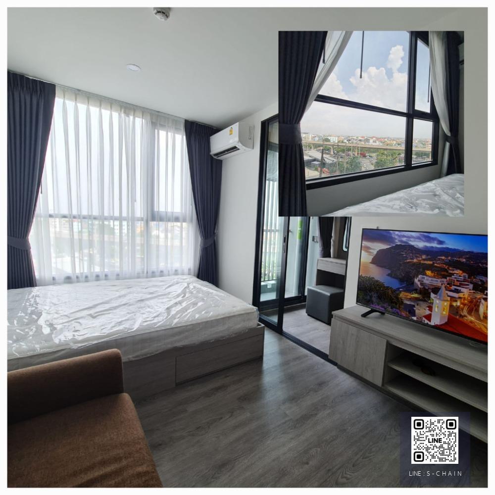 🔥⭐FOR RENT>> The Origin Sukhumvit - Sailuat E22 Station>> ชั้น 7 วิวเมืองโล่ง ไม่มีตึกบัง  ขนาดห้อง 22 ตร.ม. กั้นกระจกห้องนอนเป็นสัดส่วน ติดถนนสายลวด - สุขุมวิท ใกล้ BTS สายลวด #LV-MO928