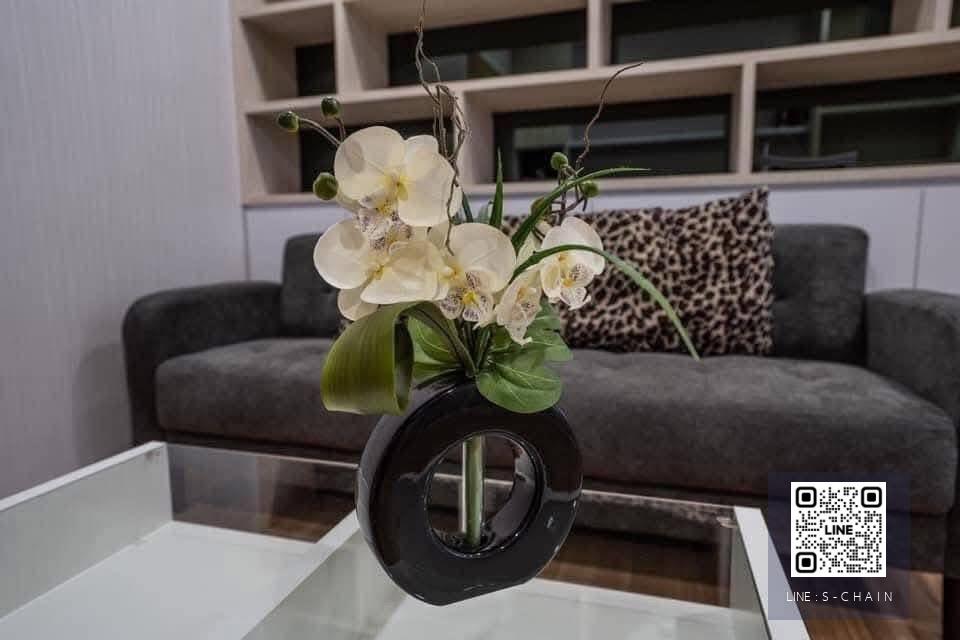 FOR RENT Green Ville 1 Condo ใกล้ BTS ปุณณวิถี ห้องกว้างขนาด 33 ตร.ม ชั้น 7 อาคาร A เฟอร์นิเจอร์ครบ #LV-MO1424