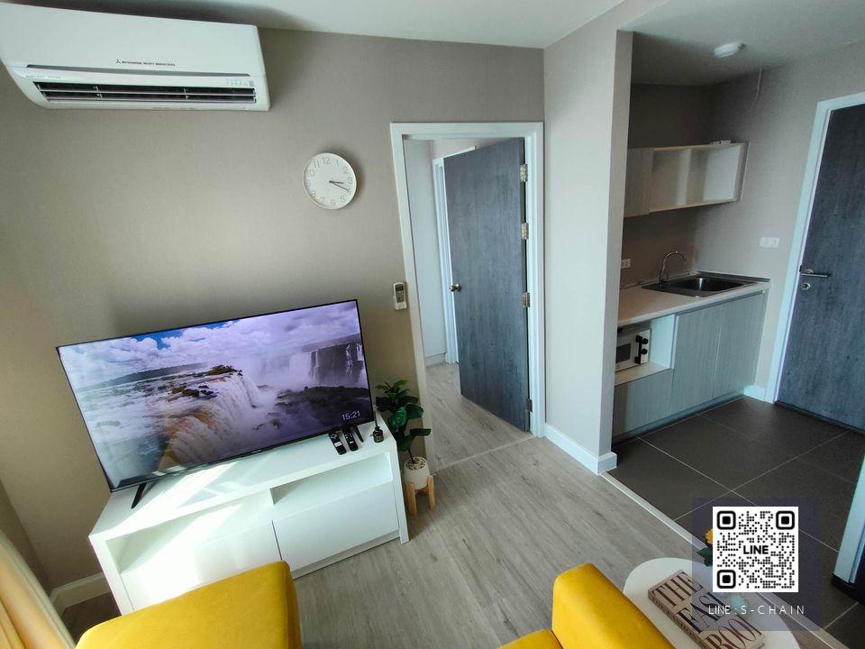 FOR RENT>> Metroluxe Riverfront Rattanathibet>> ชั้น 8 อาคาร B โครงการติดแม่น้ำเจ้าพระยา ใกล้ MRT ไทรม้า #LV-MO133